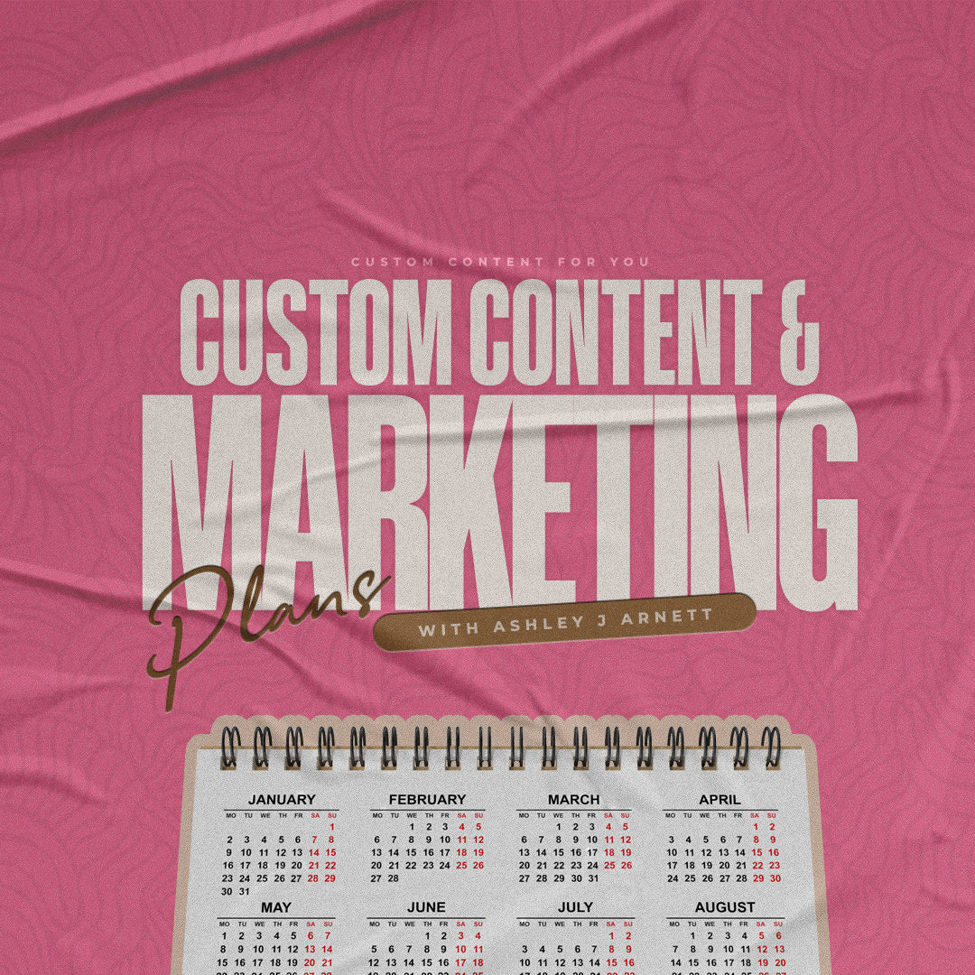 Custom Content & Marketing Plan